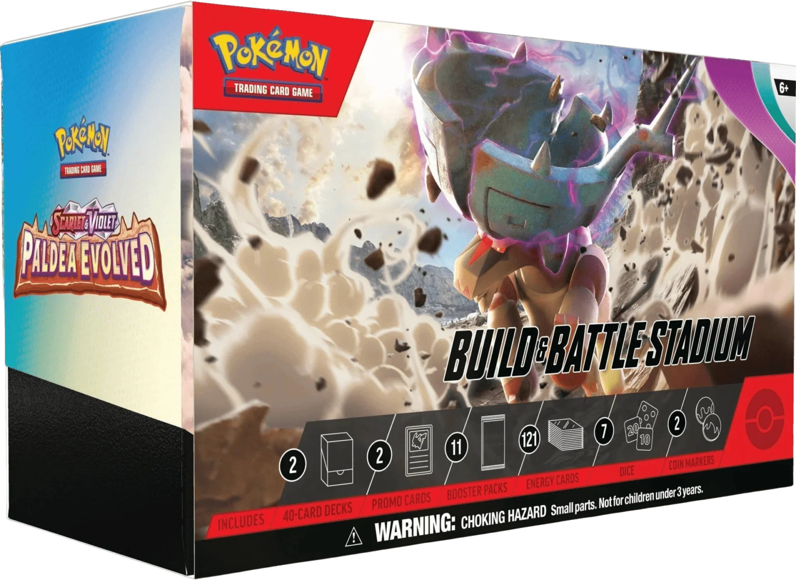 Pokemon TCG – Scarlet & Violet – Paldea Evolved – Build & Battle Stadium