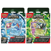 Pokemon TCG – Scarlet & Violet – Deluxe Battle Decks – Meowscarada ex & Quaquaval ex Bundle