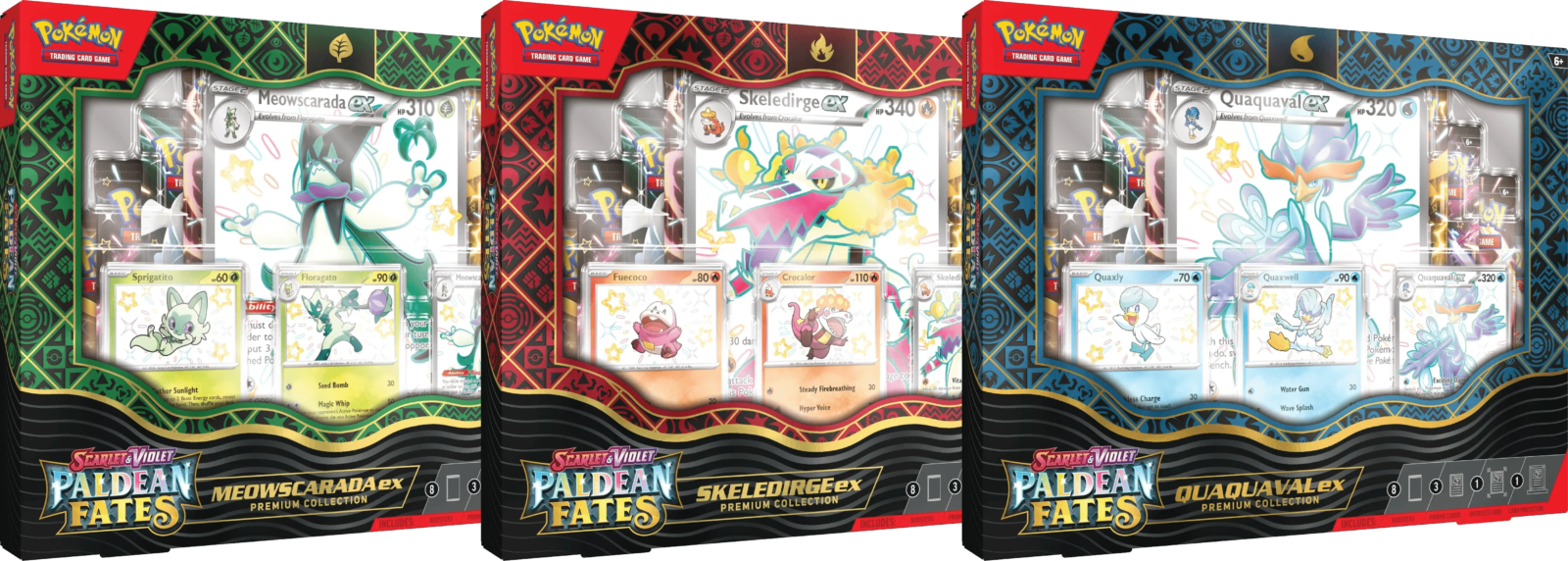 Pokemon TCG – Scarlet & Violet – Paldean Fates – Premium Collection Box