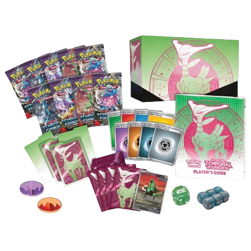 Pokémon TCG - Scarlet & Violet - Temporal Forces - Elite Trainer Box (Iron Leaves)
