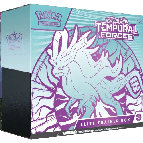 Pokemon TCG – Scarlet & Violet – Temporal Forces – Elite Trainer Box (Walking Wake)