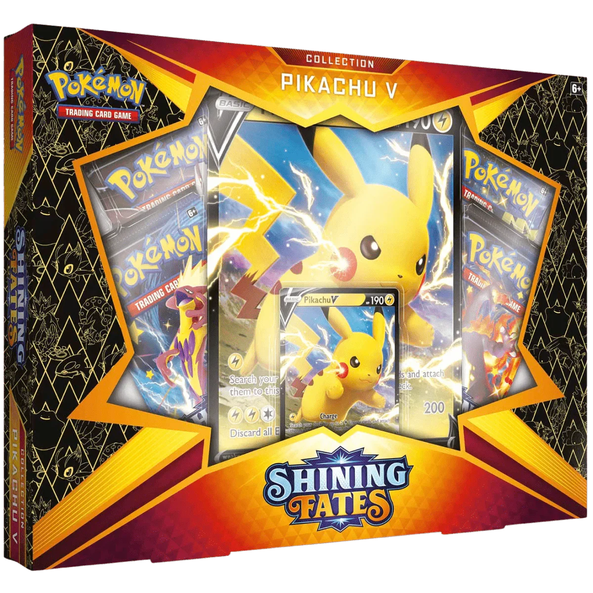 Pokemon TCG – Sword & Shield – Shining Fates – Pikachu V Collection Box