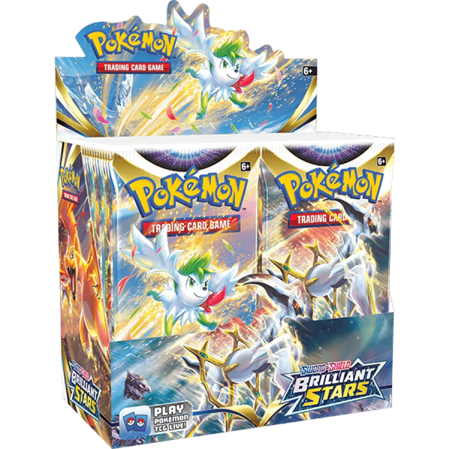 Pokemon TCG – Sword & Shield – Brilliant Stars – Booster Box (36x Packs)