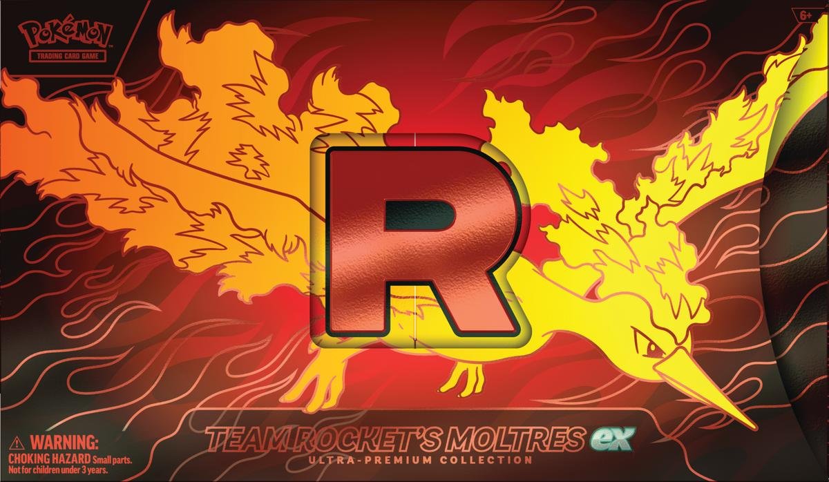 Pokemon TCG – Team Rocket Moltres ex Ultra-Premium Collection