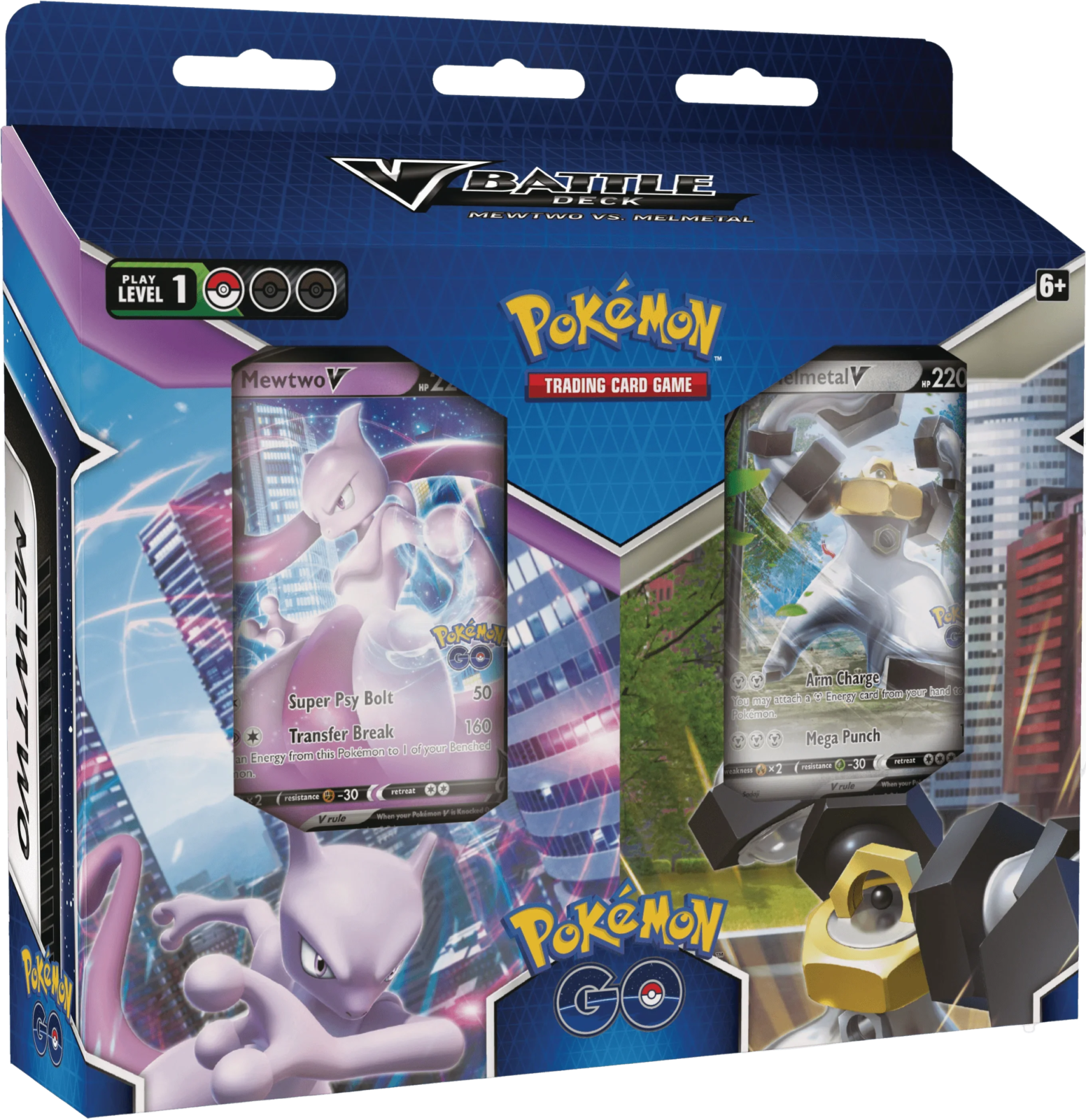 Pokemon TCG – Sword & Shield – Pokemon GO – V Battle Decks – Mewtwo vs Melmetal