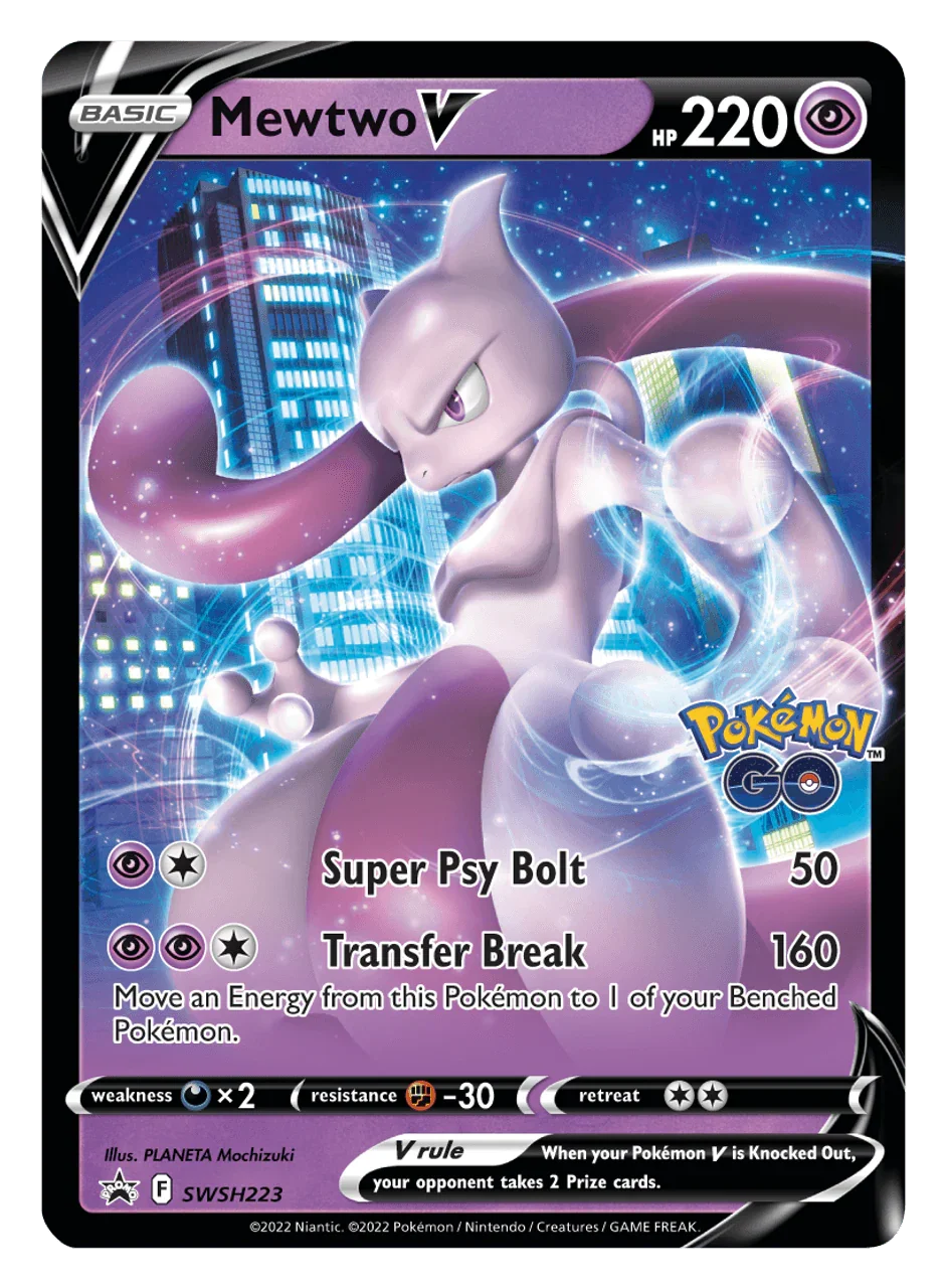 Pokémon TCG – Sword & Shield – Pokémon GO – V Battle Decks – Mewtwo vs Melmetal