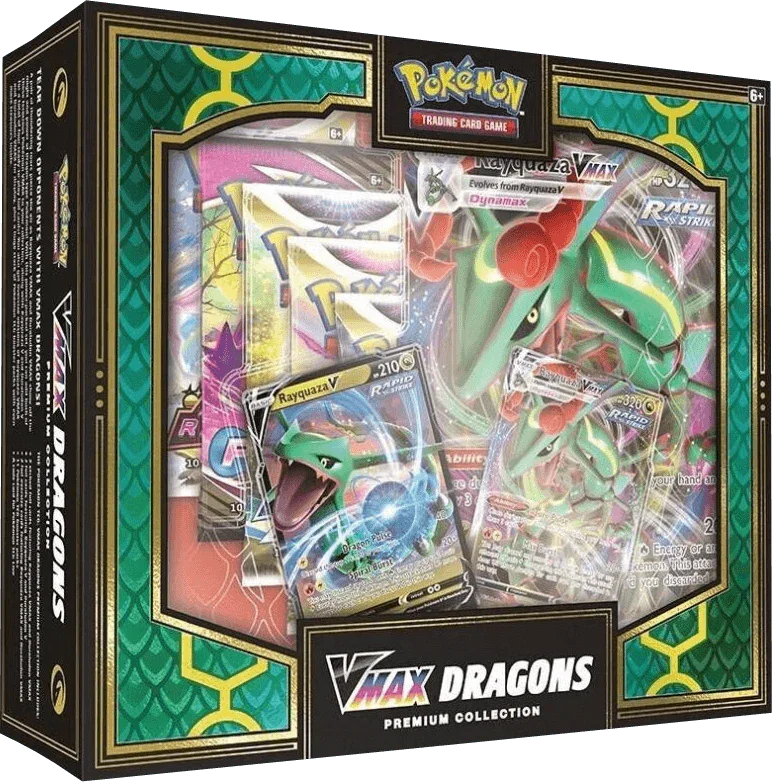 Pokemon TCG – Sword & Shield – VMAX Dragons Premium Collection