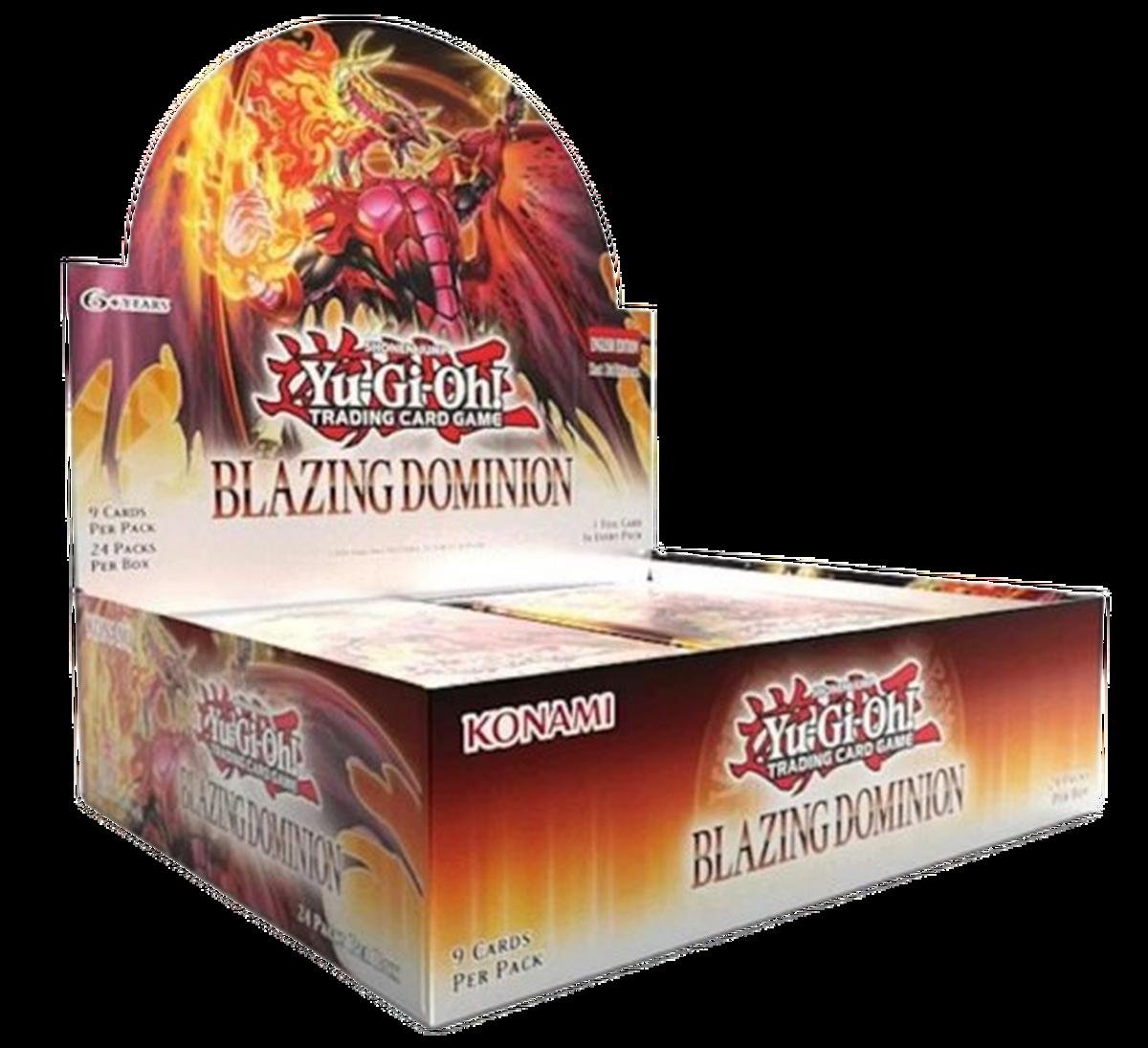 Yu-Gi-Oh! – Blazing Dominion Booster Display Box (24 Boosters)