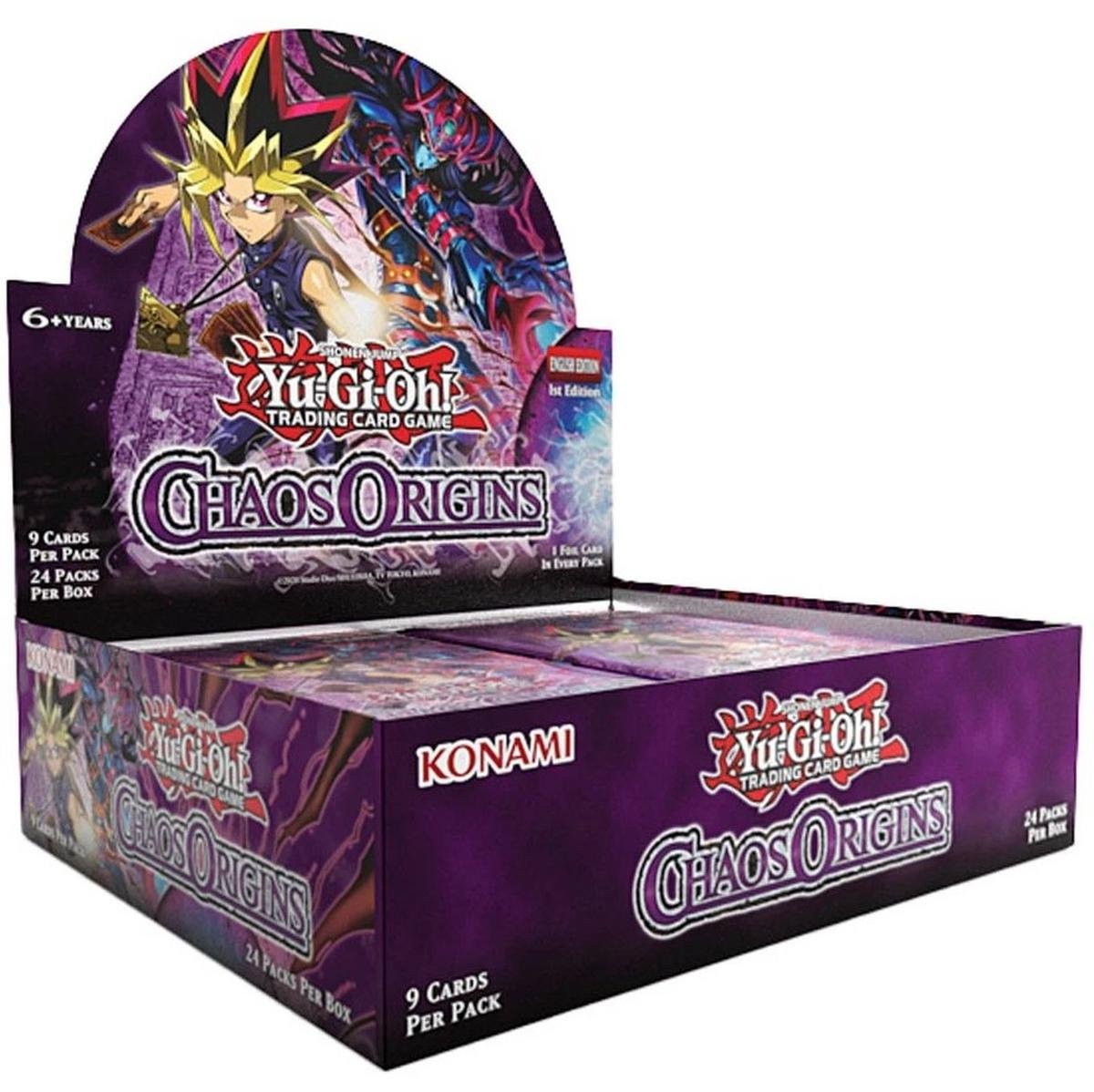 Yu-Gi-Oh! – Chaos Origins Booster Display Box (24 Boosters)