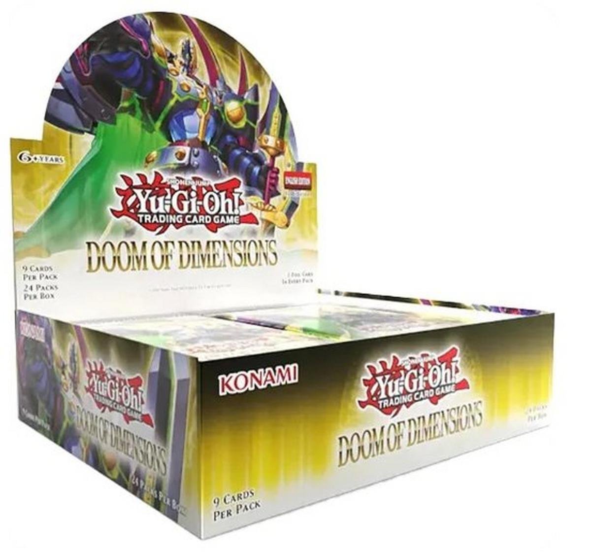 Yu-Gi-Oh! – Doom Of Dimensions Booster Box (24 Boosters)